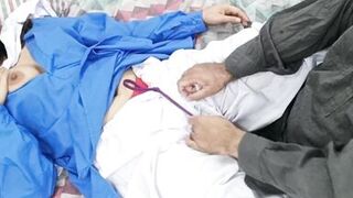 Desi Pakistani School Girl Having Sex With Old Man - 3 image