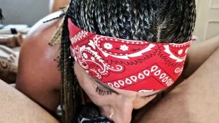 Danaxmuscles busts and deepthroats a big cock (Trailer) - 13 image