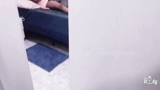 My Sexy Stepmom Squirted Alone When I Secretly Watched Her and finally fucked with Her and Cum on ass - 3 image