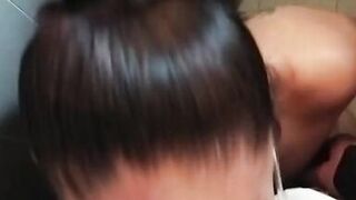 I fuck Moni in the bathroom, the Accountant's assistant and make her my own assistant