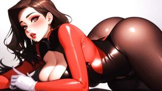 (Ai) Cute Girls with Huge Extra Large Booties Completion 2 - 12 image