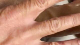 Wetwife tied up and teased 4 released to play with herself and cum