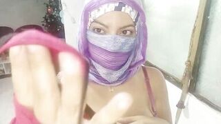 Real Hot Arab MILF In School Outfit Masturbates And Squirts To Orgasm In Niqab While Husband Away - 14 image