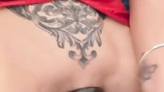 Nicole DuPapillon UK's Longest Labia - playing with my pussy lips - 2 image