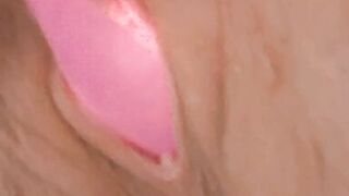 Remote control toy makes mommy cum hard and squirt all over - 2 image