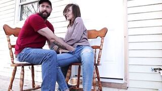 Milf squirting in jeans and HUGE squirt into a cup - 3 image