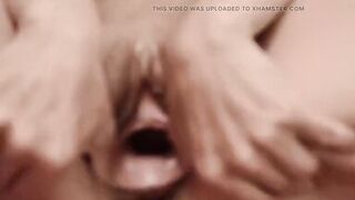 Gapping Pussy Very Closeup Cunt Open Stretching Dilatation - 8 image