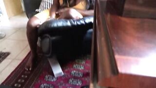 Sexually Excited Ebony Step Mamma Squirts Everywhere - Naomi Foxxx - MomComesFirst - Alex Adams - 3 image