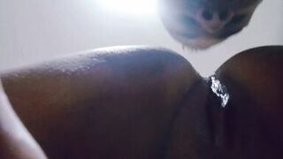 Masseur sucks my large booty doggy style. Licking my love tunnel until I squirt. I am a aged latin babe and I desire anal sex with BBC - 7 image