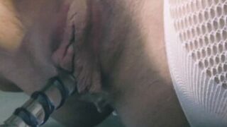 Nicole DuPapillon UK's Longest Labia - Custom Movie Scene Part two Nicole copulates herself on her sybian and squirts all over - 6 image