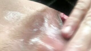 Sexy slut wife close up teased , fingered ,squirting fucked - 3 image