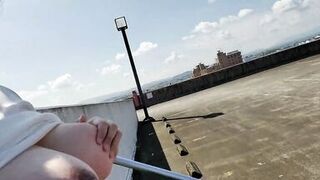 Married woman squirting masturbation with bare breasts - 6 image