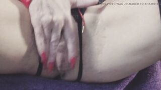 Nicole DuPapillon UK's Longest Labia- Sexy Dom in Red PVC JOI - 8 image