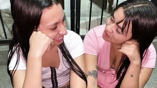 Our parents go on a trip my stepsister is horny and I took her heat away with a good pussy licking - 3 image