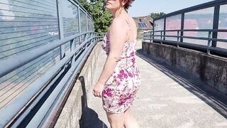 Public SQUIRT and BLOW and PISS at the Trainstation - 2 image