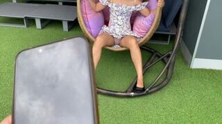 Public vibrator remote and squirt - 1 image