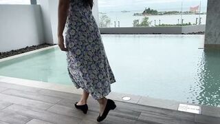 Public vibrator remote and squirt - 5 image