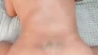 sexy latina moaning but her ass