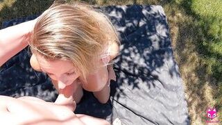 I got creampied in my front yard - Brooke Foxxx - POV, Cumshot, Babe - 11 image