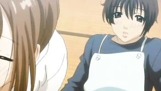 hentai milf does laundry and gets fucked - 13 image