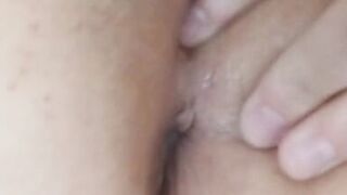 ASMR BBW Milf Dildo Masturbation super juicy pussycontraction closeup - 3 image