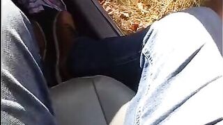 BBW milf craves to take a dick ride in the car - 9 image
