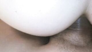 No sperm then he fills my ass with piss close up 4K dirty pissy anal - 3 image