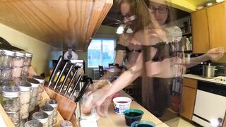 Double Stuff. Longpussy in the Kitchen. - 6 image