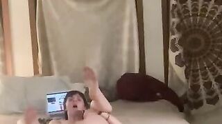 Slut wife cheats on husband squirts all over neighbors cock - 11 image