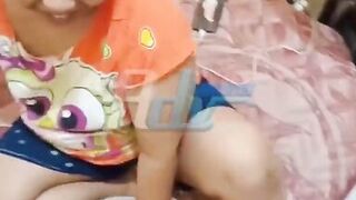 "DIKENCINGI KARYAWATI TOKO ROTI" (video 1) _ Fuckin' Indonesian chubby bbw housewife.