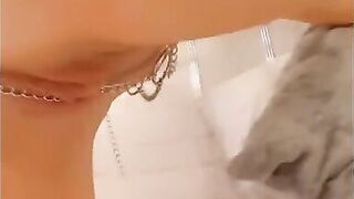 Blonde milf squirts like fountain with fuck machine - 2 image