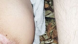 MILF Fucked in Ass and squirting while SPUN BLOWING CLOUDS