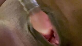 Mrs Bell dildo home alone masturbation squirting beginner - 9 image