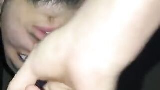 Baby dad makes baby mom queef - 3 image