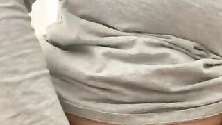 Milf playing with squirting dildo - 6 image