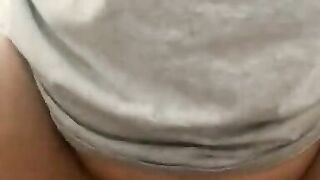 Milf playing with squirting dildo - 7 image