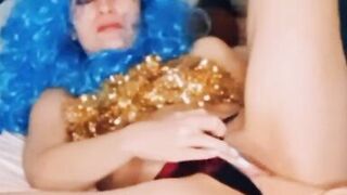 Horny Malvina masturbates until she squirts