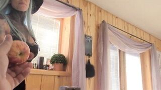 4K POV Witch Whore Seduce Inexperienced Man For Cock and Cum - 2 image