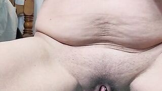 I gave myself squirting orgasms by playing with my tits and nipples (hands free orgasm) - 13 image