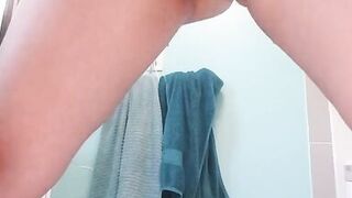 Hotwife with Huge Tits Squirts using Massive Dildo - 14 image