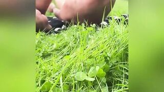 Outdoor Facesitting Squirt on his Face and Cum on Ass - 11 image