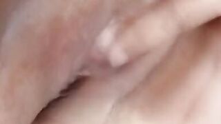 Masturbating with a cock