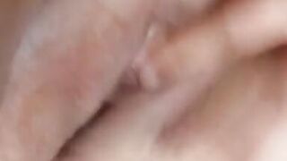 Masturbating with a cock