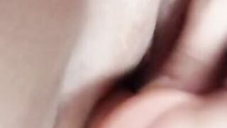 Masturbating with a cock