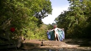 On the third Day of Halloween Willamina is a Butterfly