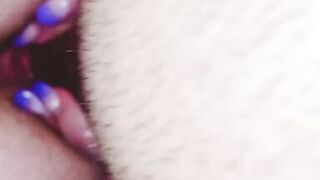 He makes me Squirt with his Cum all over my Pussy at the End! up Close! - 2 image