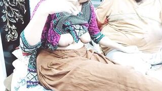 Desi Wife & her Stepuncle Rough Sex with Clear Audio Hindi Urdu Hot Talk - 6 image