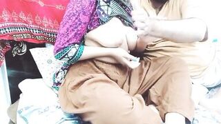Desi Wife & her Stepuncle Rough Sex with Clear Audio Hindi Urdu Hot Talk - 7 image
