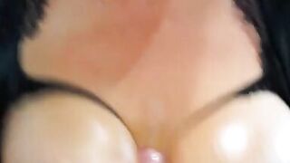 Sucked off Stepbrother and Titjob until he Cums