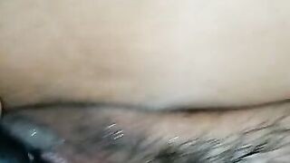 Latina Wife takes 10inch bbc dildo and loving it!